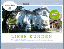 Tablet Screenshot of blaueshaus-oberstaufen.de